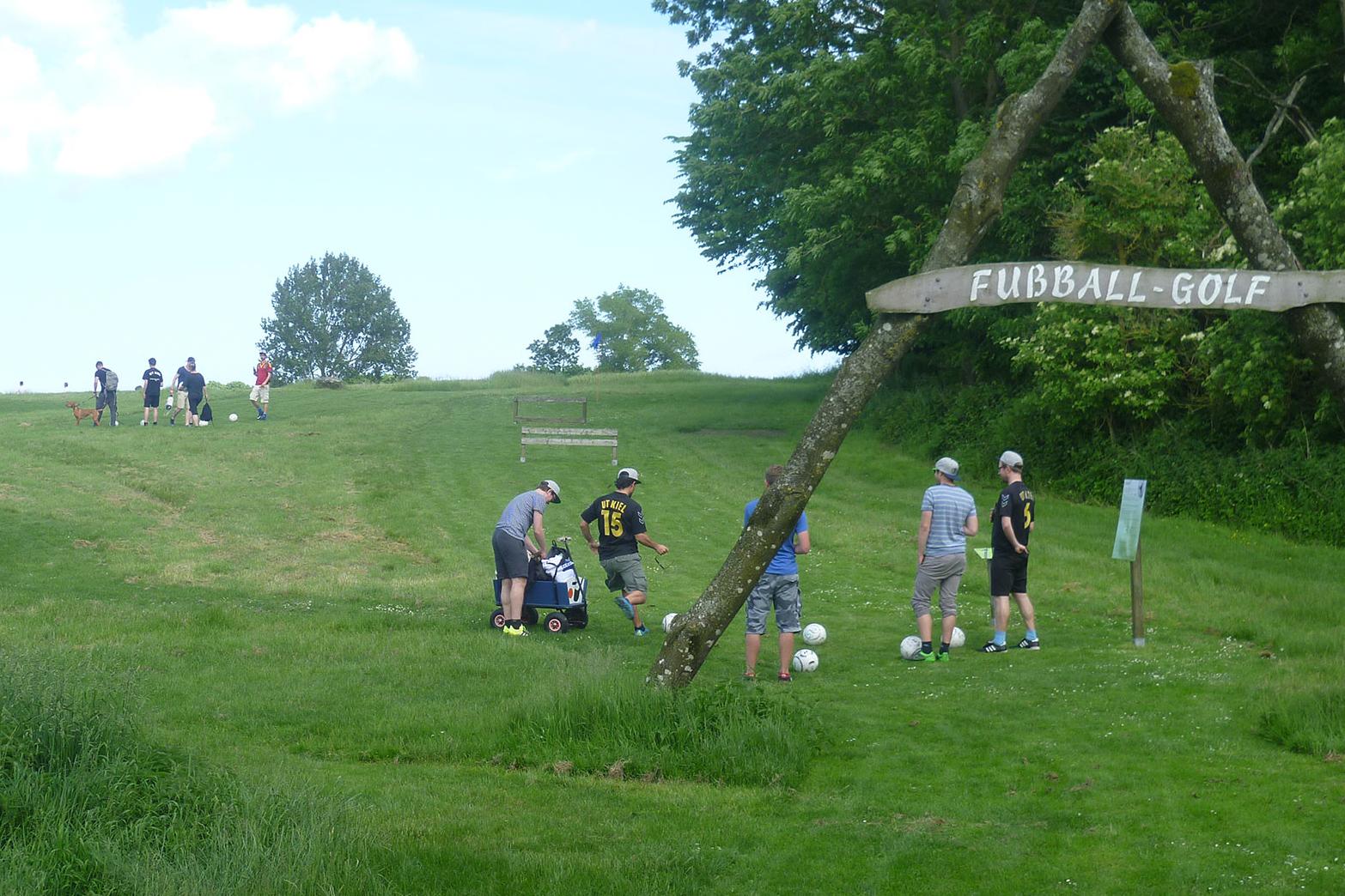FußballGolf Spieler